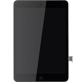 Insert the SIM holder into your tablet.