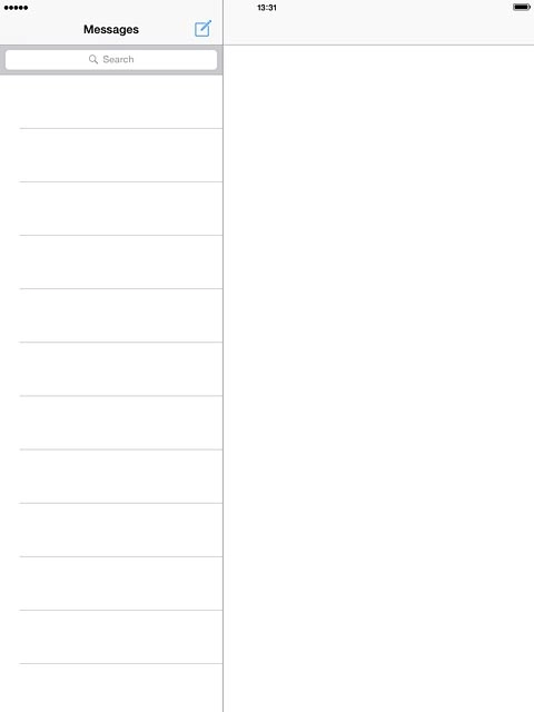 Press the new message icon.