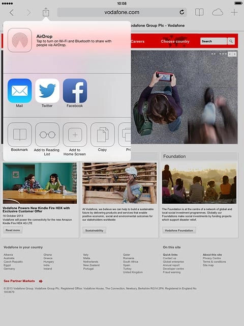 Press Add to Reading List.