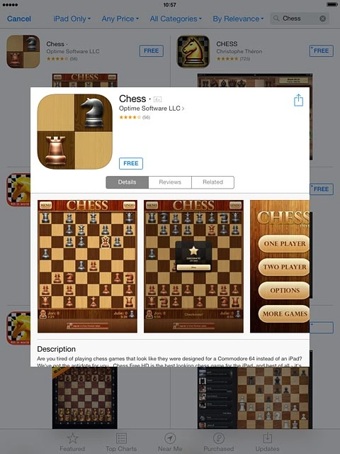 To install a free app:Press FREE.