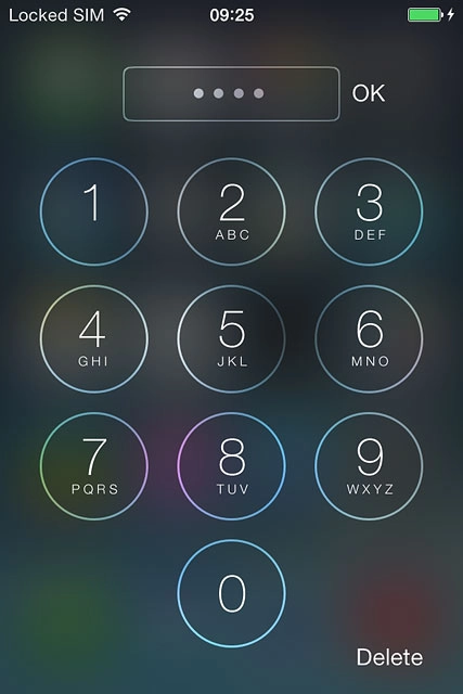 Key in your PIN and press OK.If your phone rejects the SIM:Contact the distributor or service provider where you bought your phone.