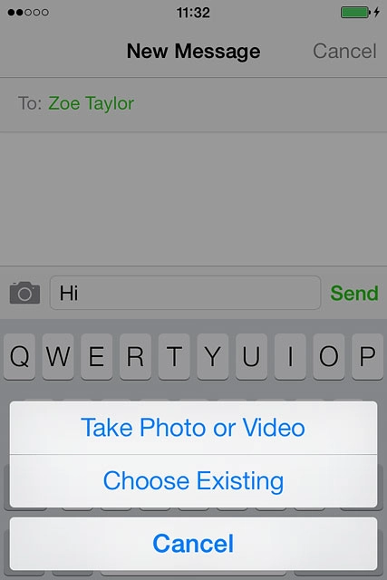 Press Choose Existing.Go to the required folder.