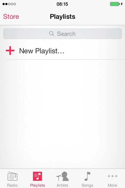 Press New Playlist....