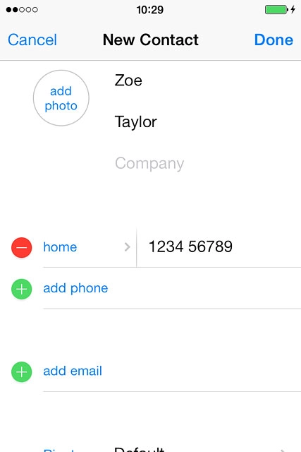 Press add email and key in the required email address.