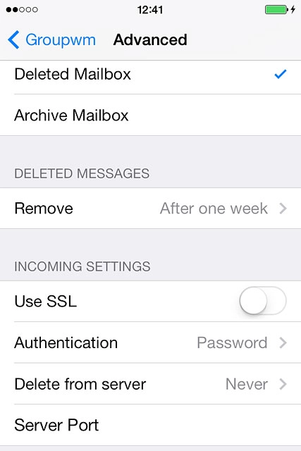 Press Authentication.