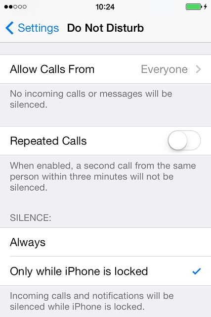 Press Always or Only while iPhone is locked.