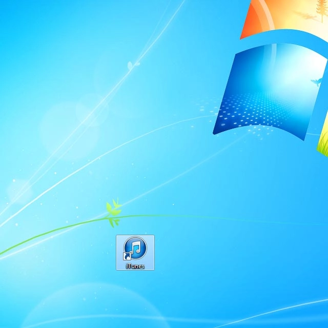 Start the program iTunes on your computer.