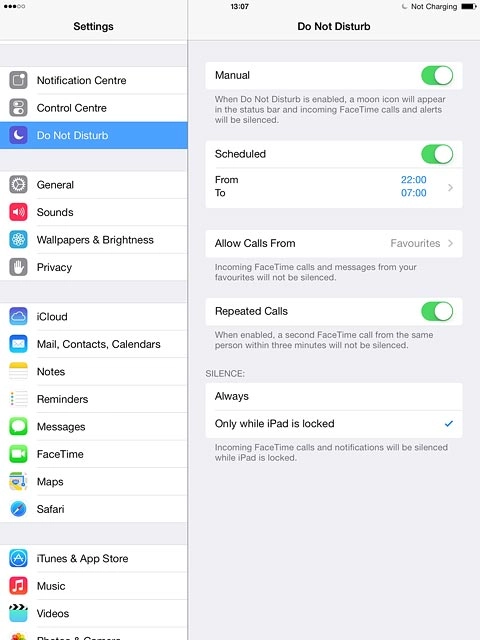 If you select Scheduled: