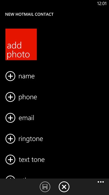 Press name and key in the required first name.