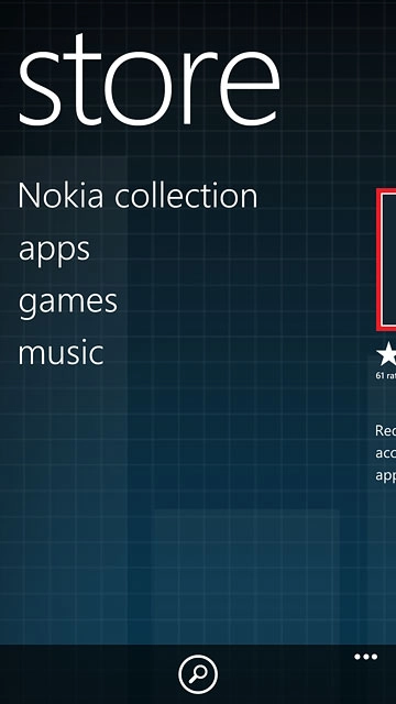 To search by name:Press the search icon.