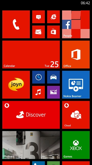 Press the Windows Phone Store icon.