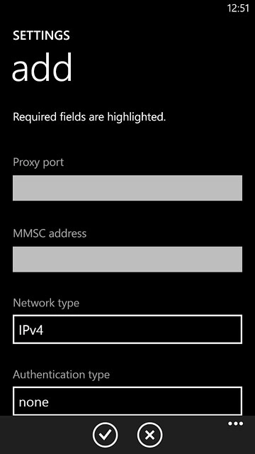 Press the field below 