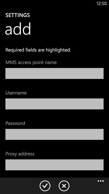 Press the field below 