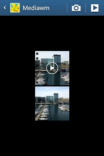 Go to the required folder.Press and hold the required file.