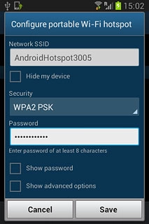 Press the field below 