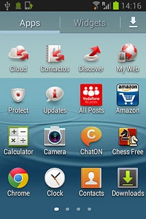 Press the app you've just installed.Follow the instructions on the display to use the app.