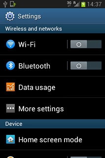 Press More settings.