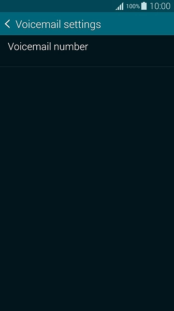 Press Voicemail number.