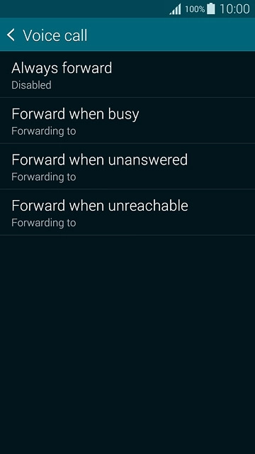 Forward when unreachable