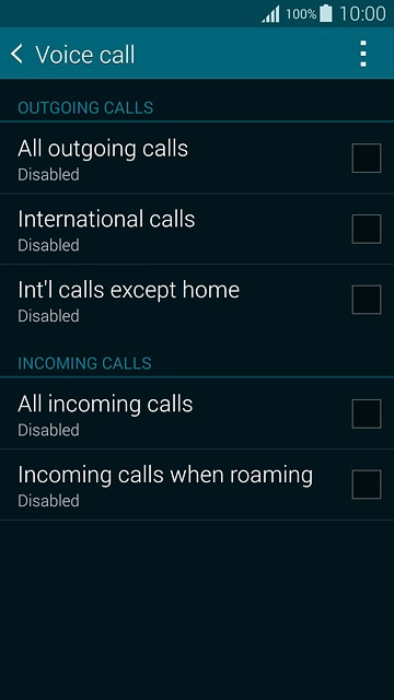 International calls