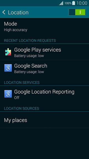 Press Mode.Proceed to step 3.If you turn off the function:Proceed to step 5.