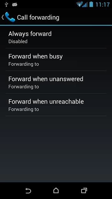 Forward when busy