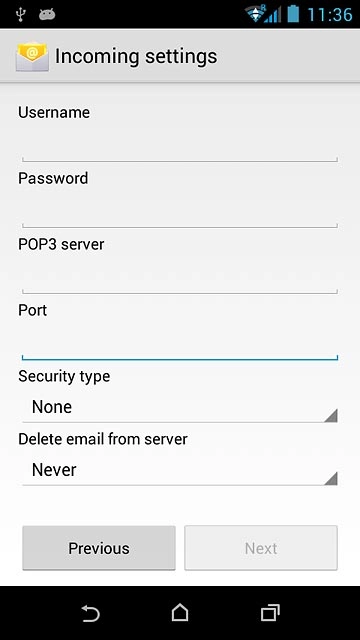 Press the field below 