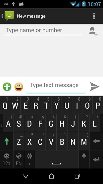 Press the language icon to select the required language.