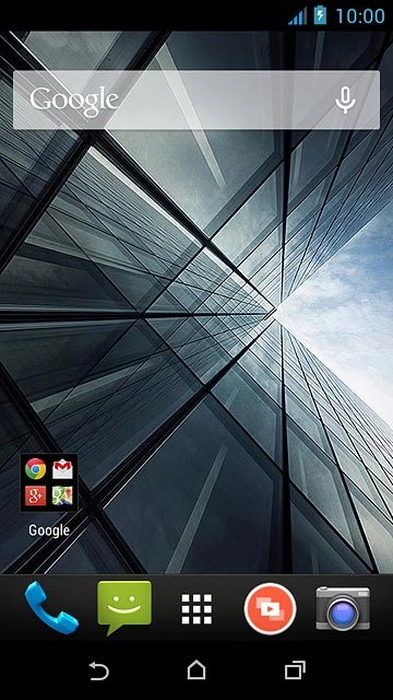 When the battery charging icon is displayed, charging is in progress.