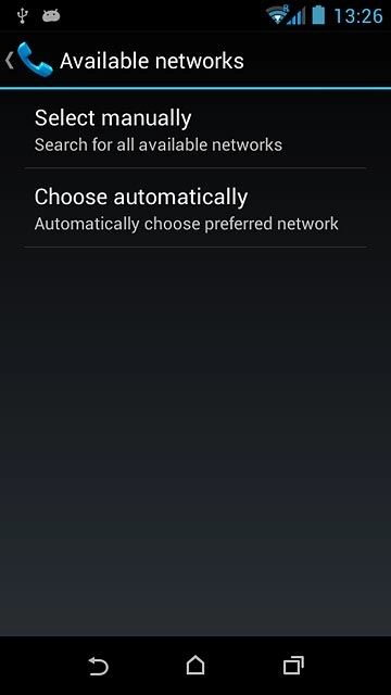 Press Choose automatically.