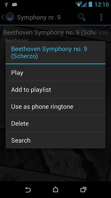 Press Add to playlist.