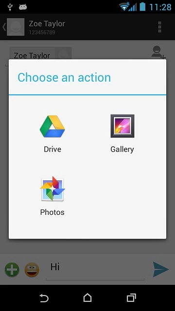 Press Gallery.Go to the required folder.