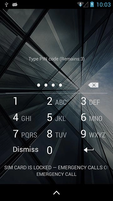 Key in your PIN and press enter.If your phone rejects the SIM:Contact your distributor or service provider where you bought your phone.