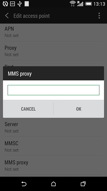 Key in 10.202.002.060 and press OK.