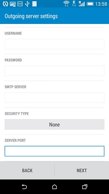 Press the field below 