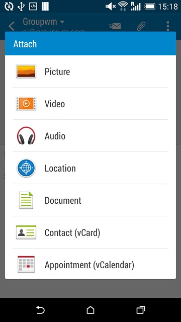 Press .Go to the required folder.