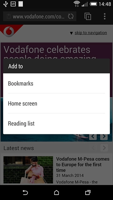 Press Bookmarks.Edit the name of the bookmark.