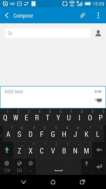 You can select a number of settings when keying in text.The following steps show you how to change writing language, turn on word suggestion and write text.The following steps require that you're writing text and that the keypad is visible.