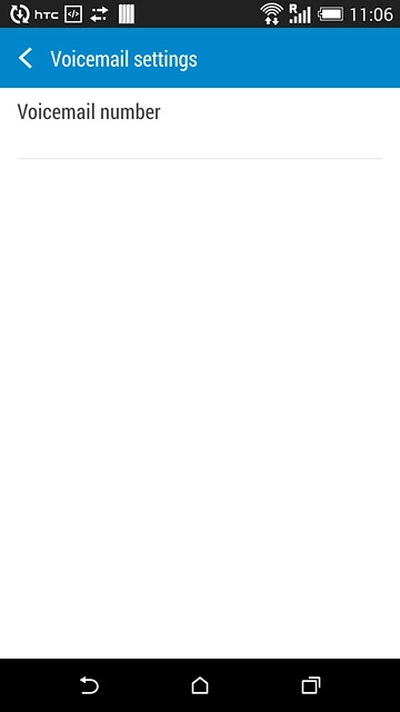 Press the home icon to return to the home screen.