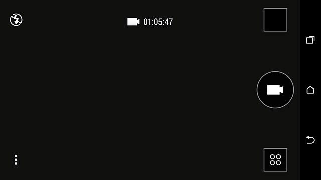 Press the home icon to return to the home screen.