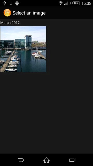 Press the required file.