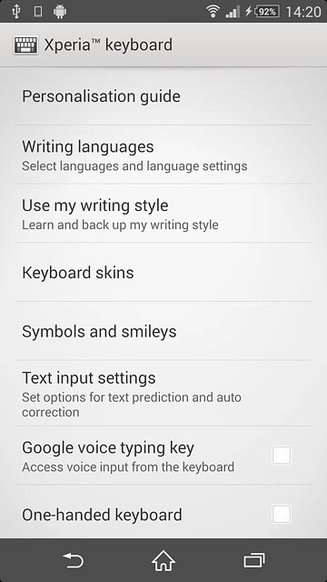 Press Writing languages.