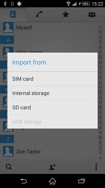 Press SIM card.