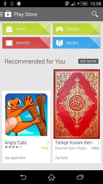 To search by category:Press APPS or GAMES.