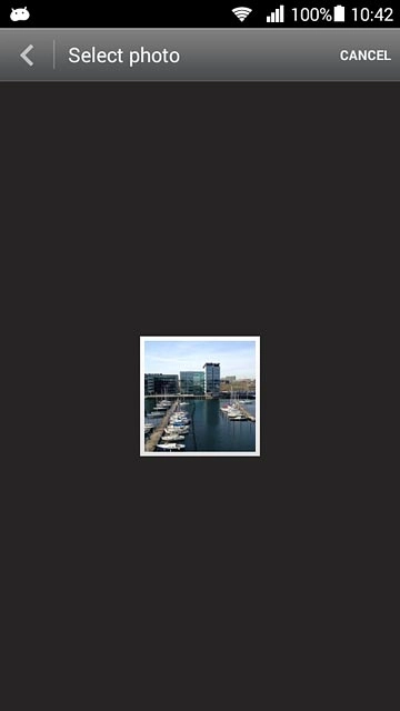 Press the required picture.