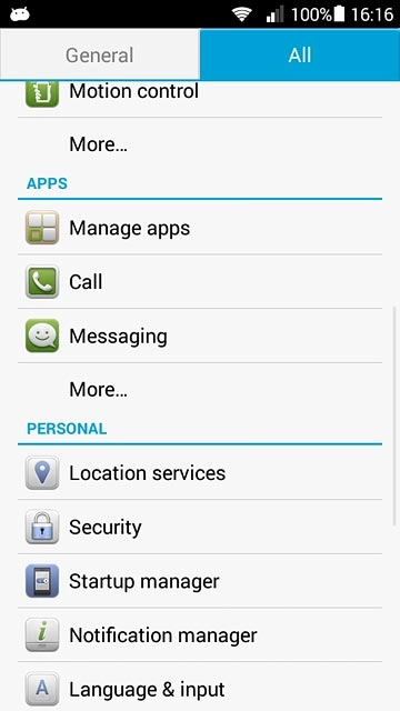 Press Language & input.