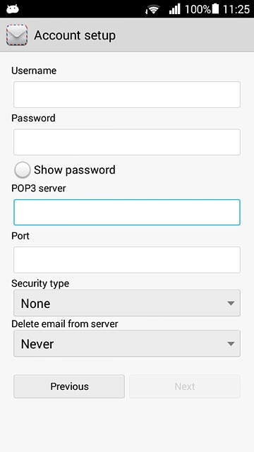 Press the field below 
