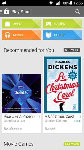 To search by name:Press the search icon.