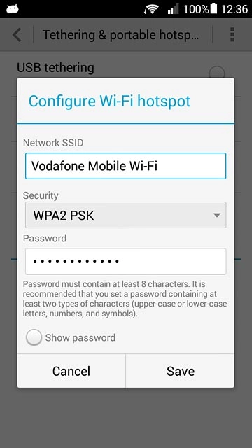 Press the drop down list below 