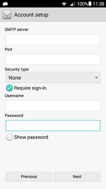 Press the field below 